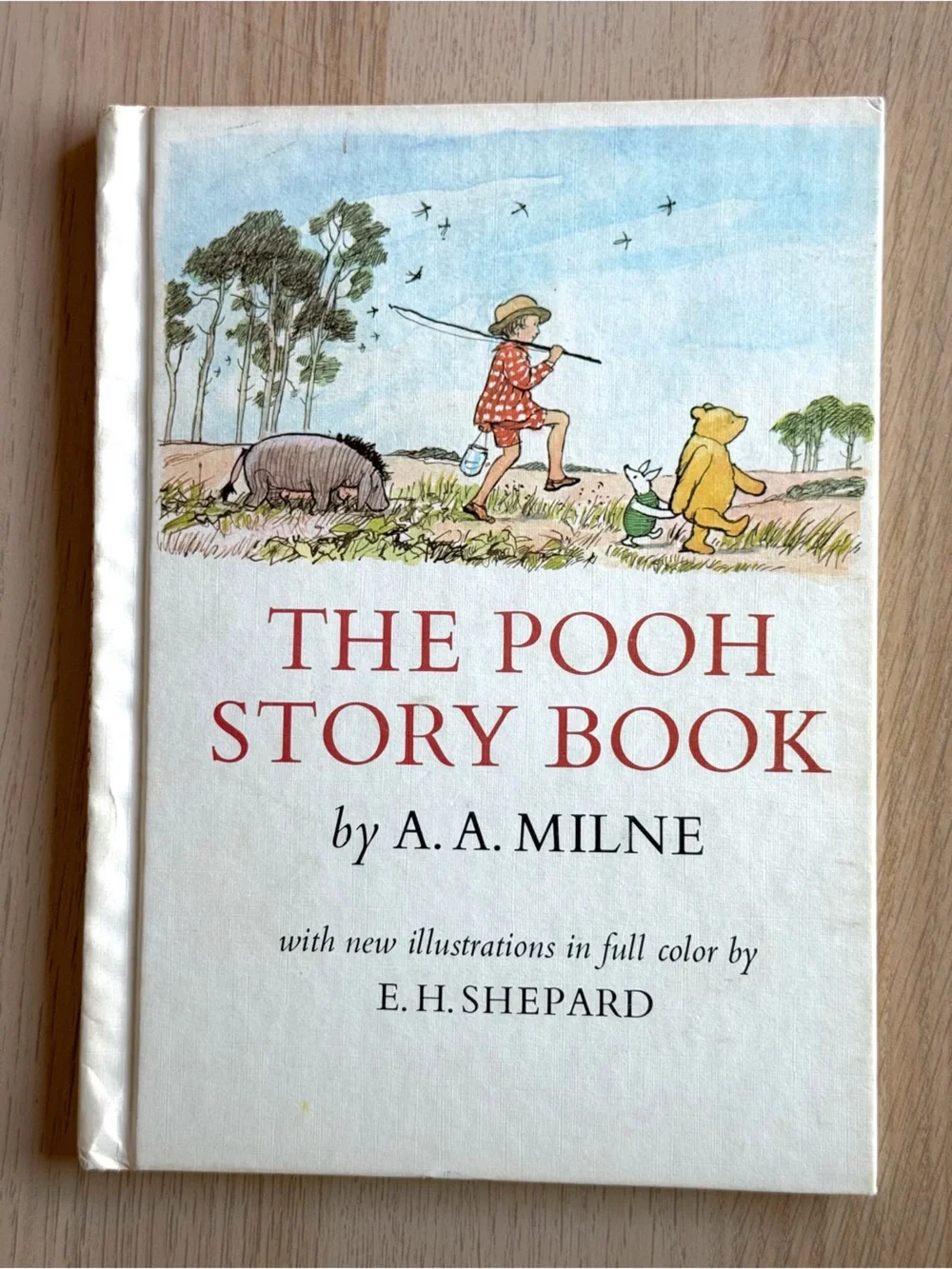 The Pooh Storybook | Hardcover A. A. Milne Vintage Baby Nursery Decor Excellent